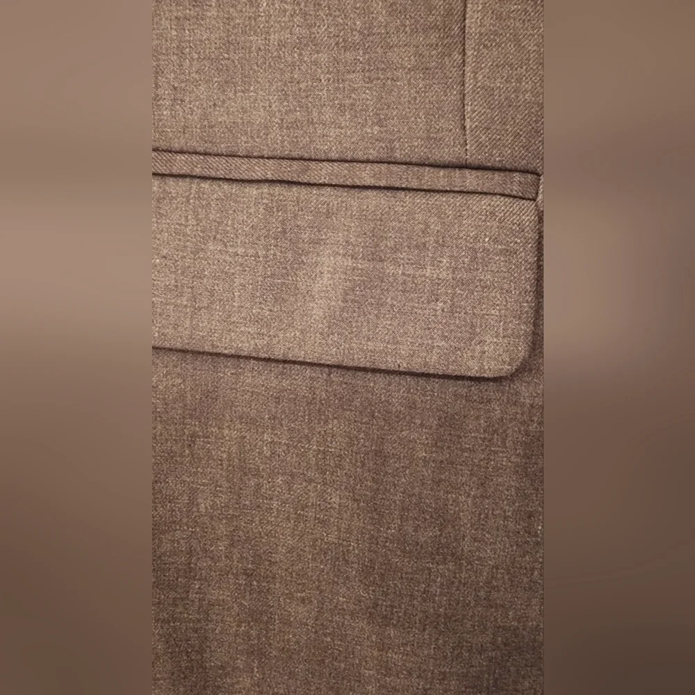 SOUL OF LONDON Two button Notch lapel Men's Slim fit  Blazer In Gray Sz 46R